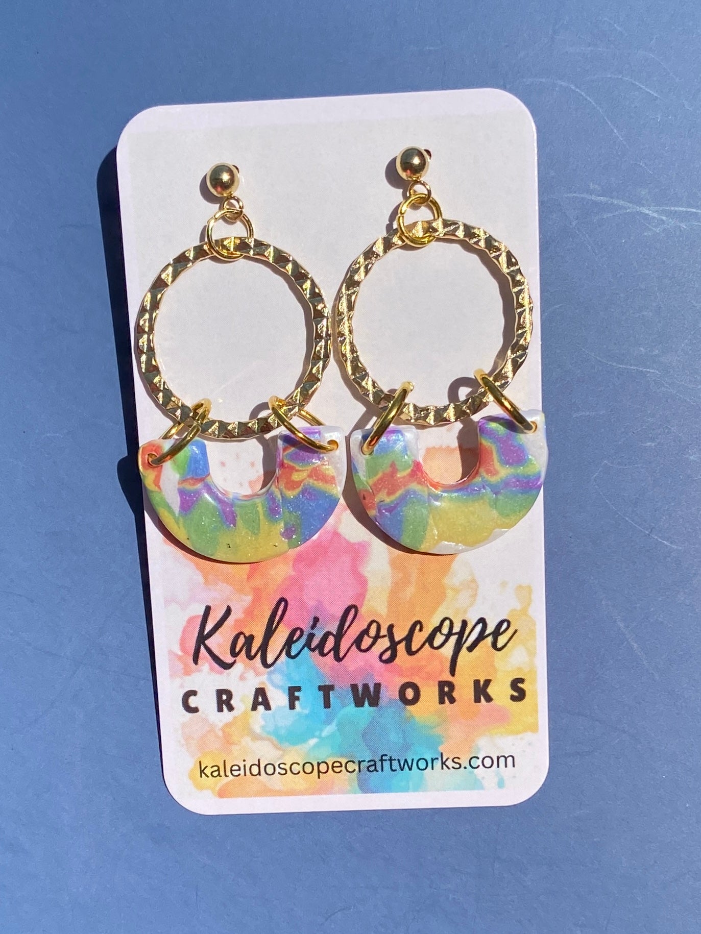 Half Circle Drop Earrings #114