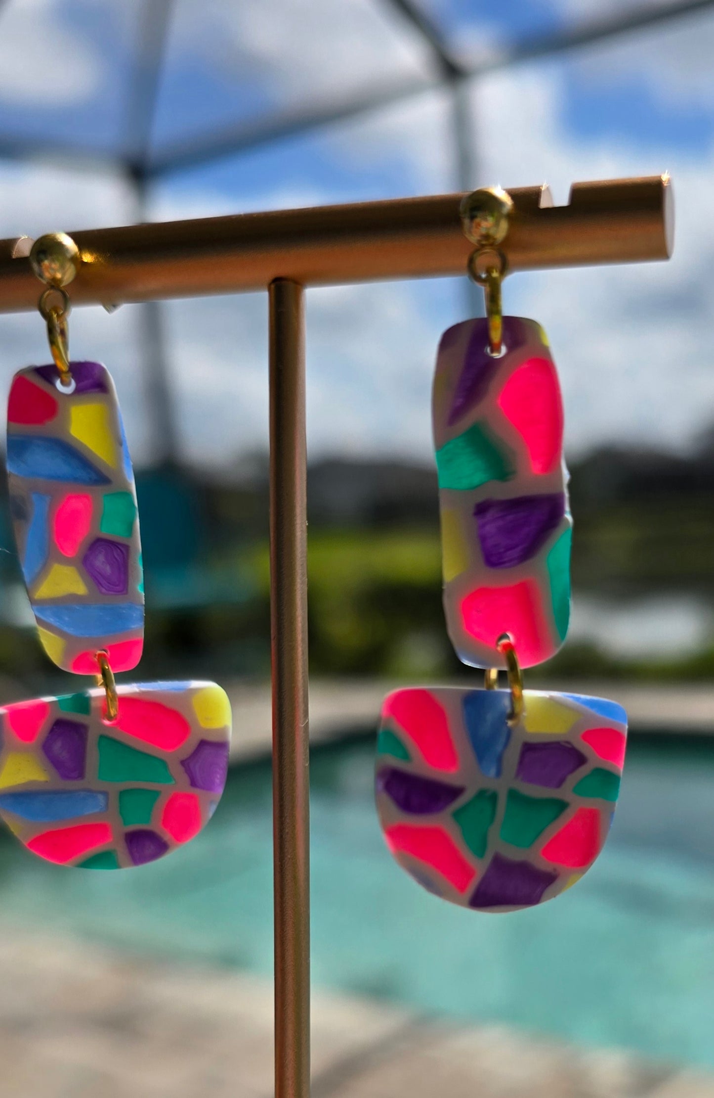 A wearable mosaic of color, light, and movement — bold, artistic, and totally unique #61